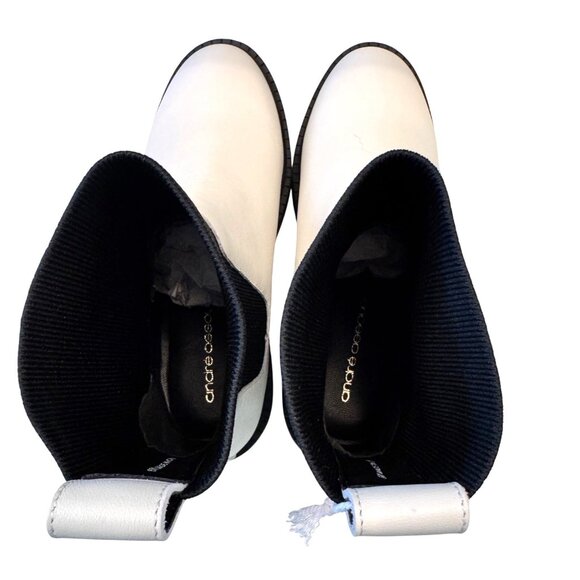 Andre Assous Violet Ivory/Black Size 6 M Women's Water Resistant Boot NWB - Picture 12 of 16